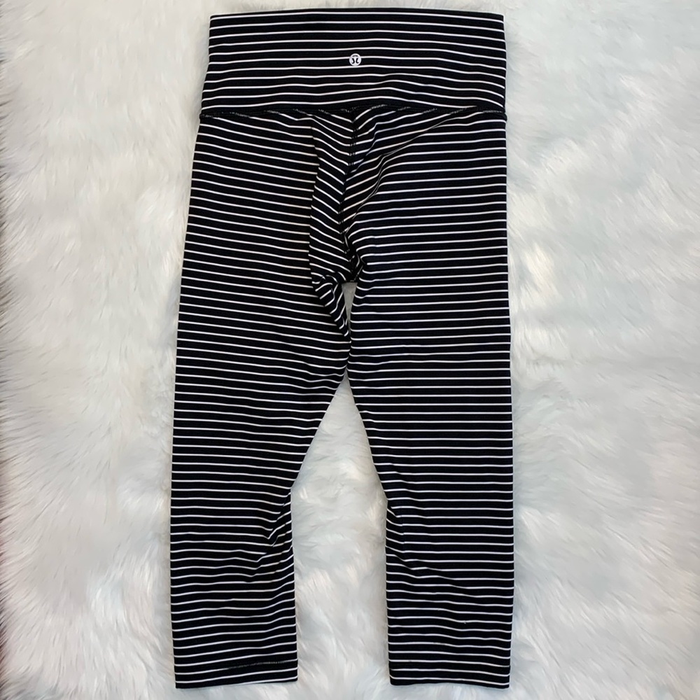 Lululemon High Waist Cropped Leggings